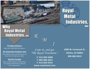 Royal Metal Brochure