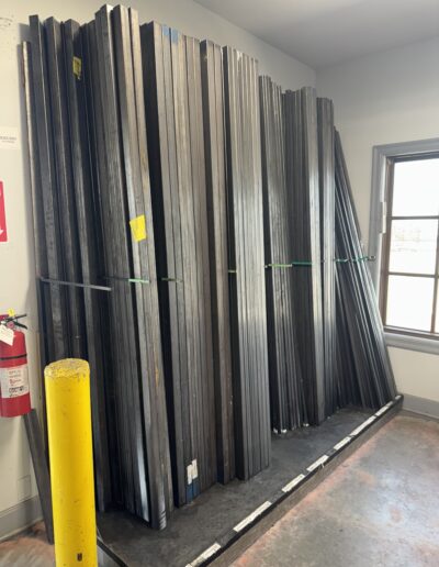 tubing in indoor racks